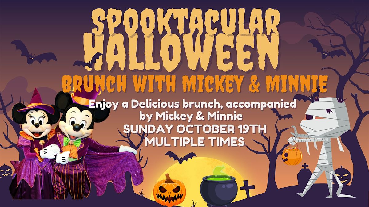 Spooktacular Halloween Brunch With Mickey & Minnie