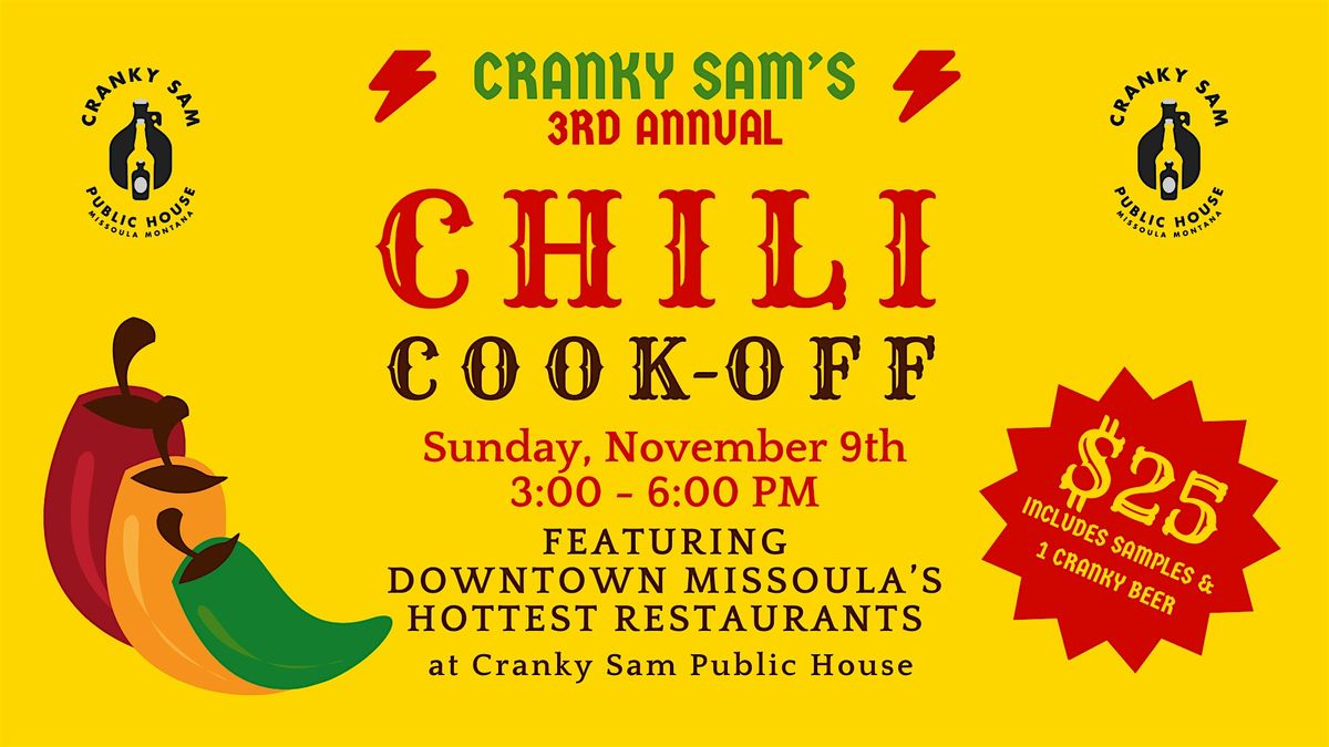 Cranky's Chili Cook-off