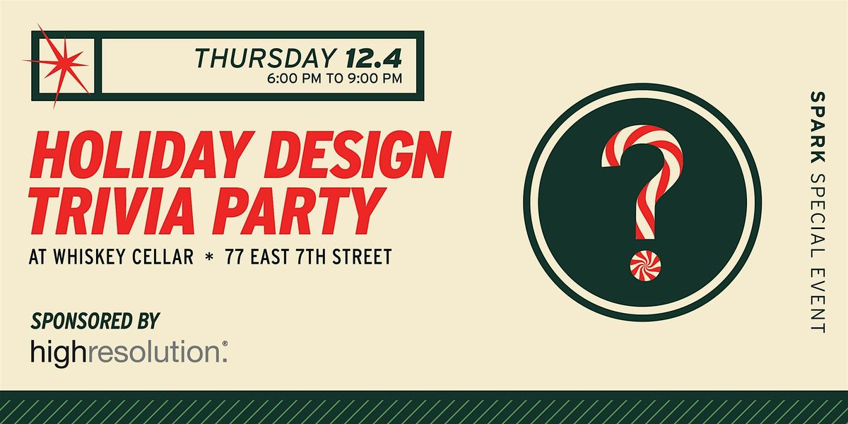 Design Trivia Holiday Party