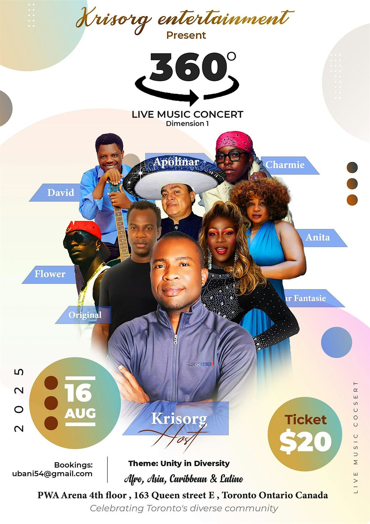 360 Degrees Music Concert