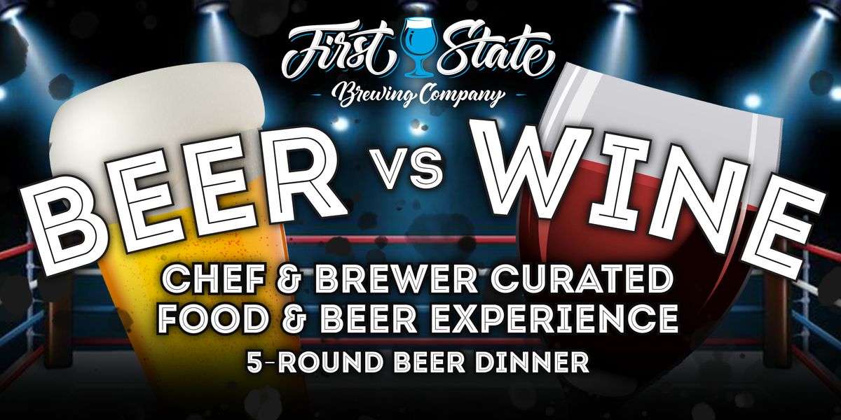 BEER VS. WINE: Chef & Brewer Curated Food & Beer Experience