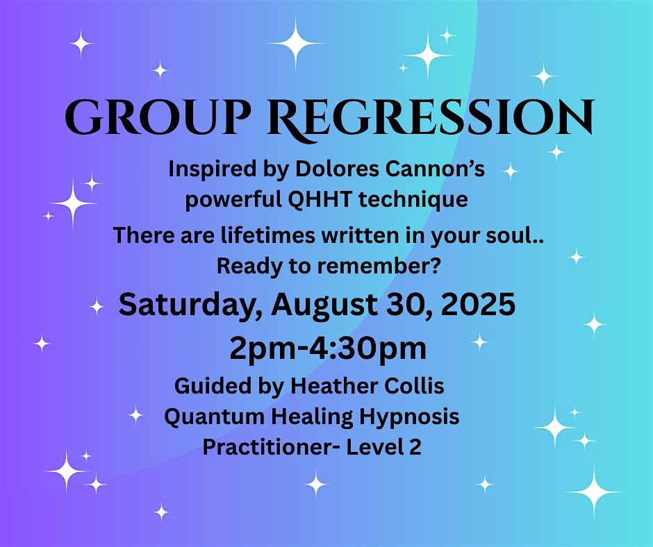 Group Past Life Regression Journey