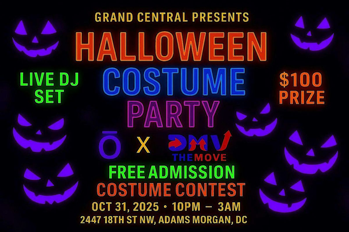 Adams Morgan Halloween Party at Grand Central