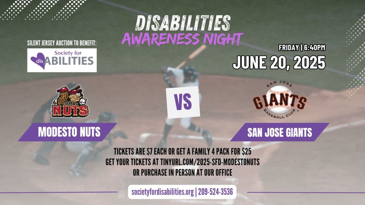Modesto Nuts at San Jose Giants