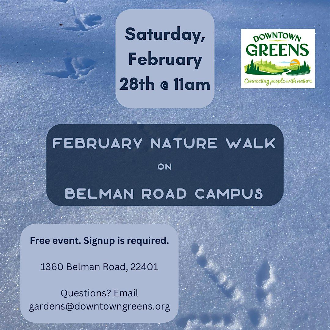 February Nature Walk