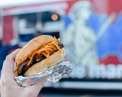 Minute Man Food Truck at River Market Amphitheater