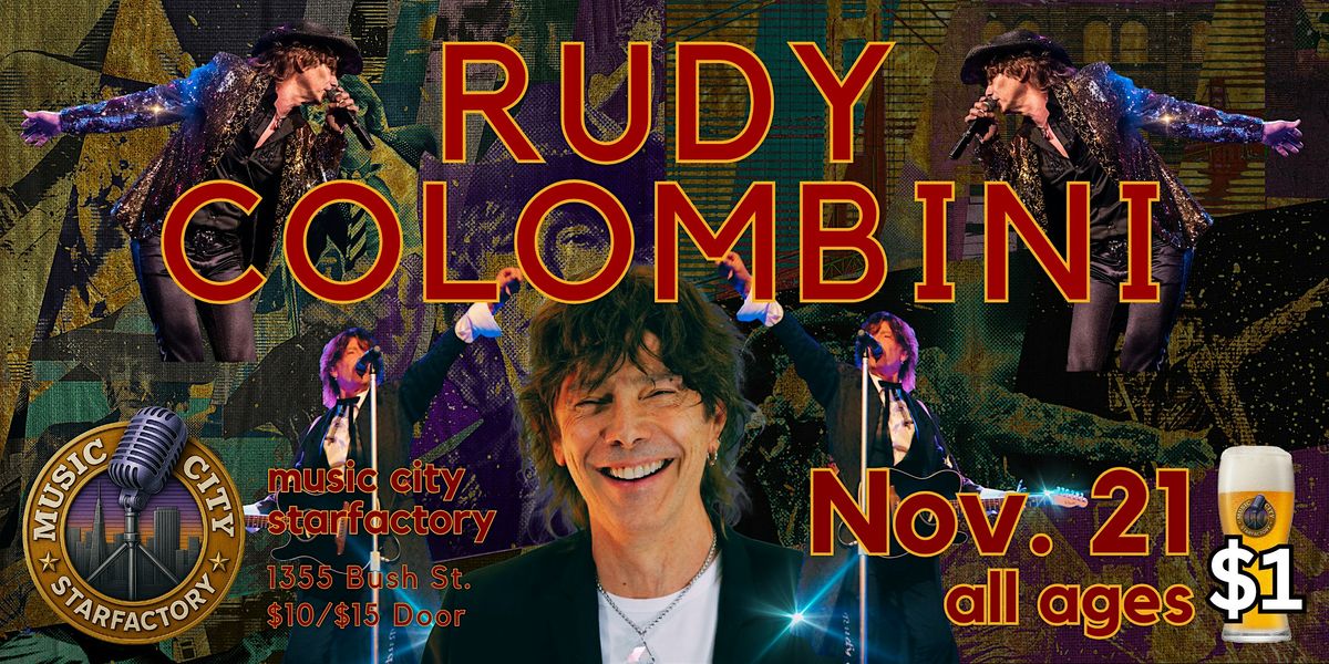 RUDY COLOMBINI - Live at Music City Starfactory
