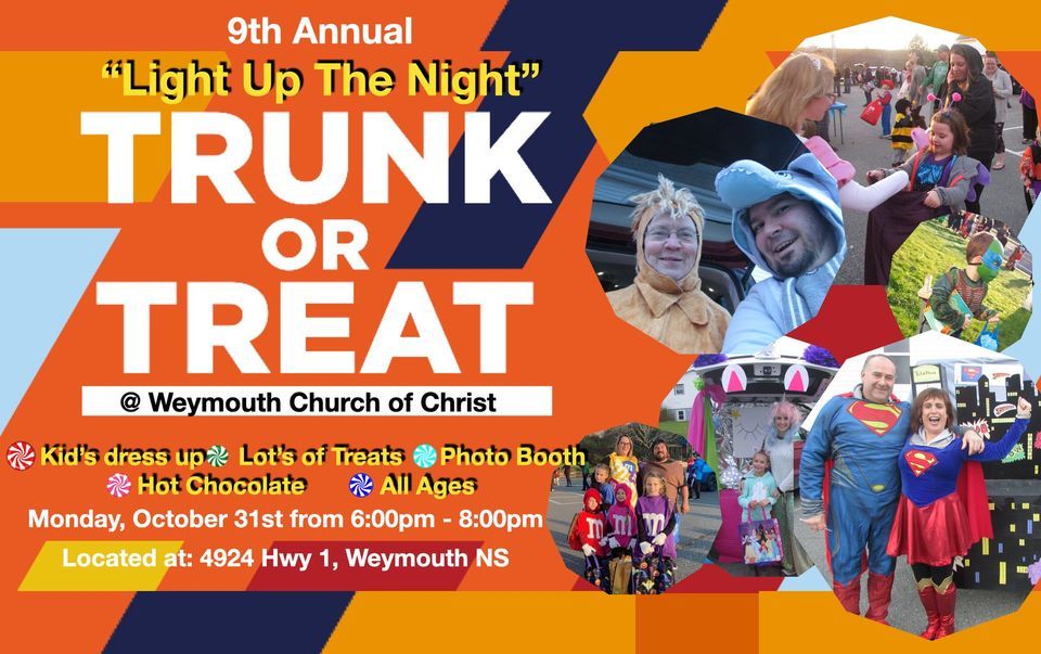 Trunk or Treat 2022 Weymouth Church of Christ October 31, 2022