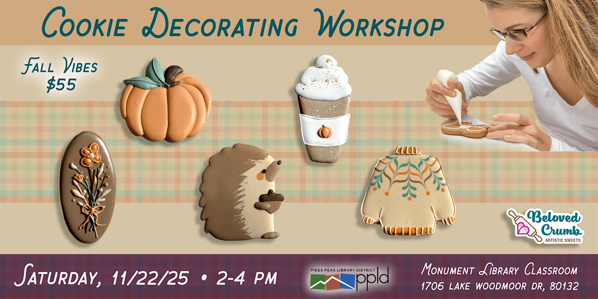 Decorated Sugar Cookie Workshop - Fall Vibes
