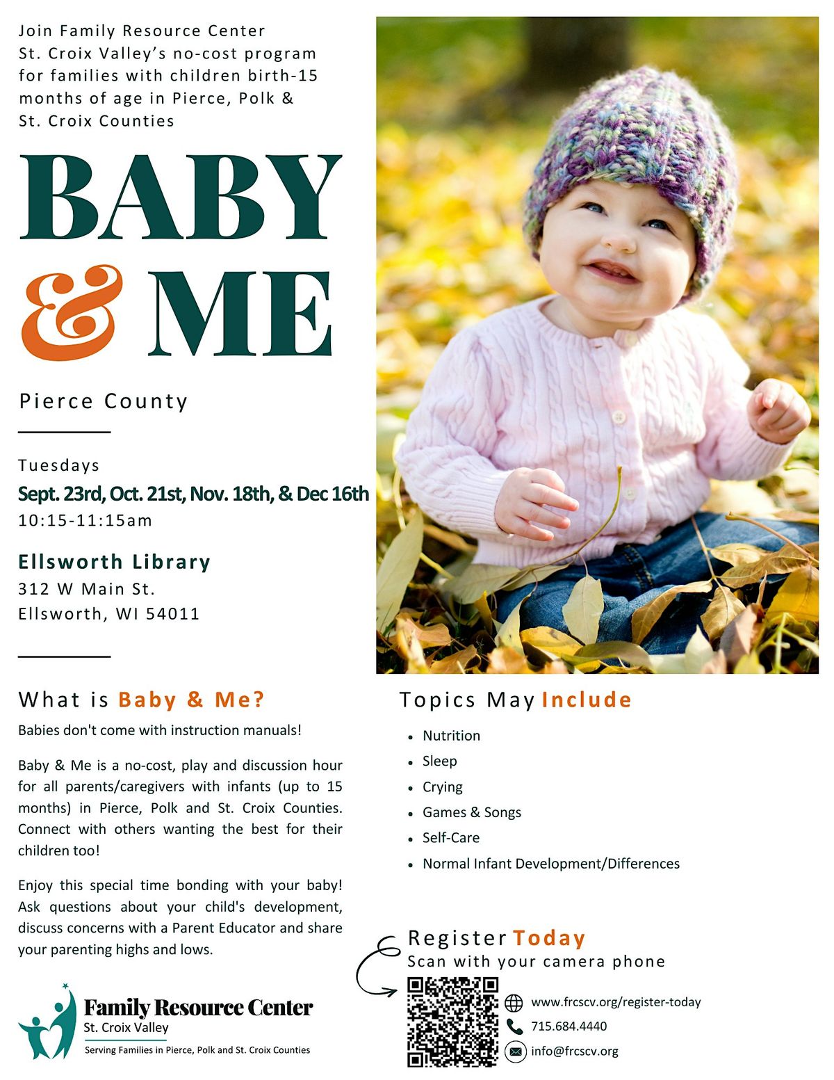 Fall Baby & Me St. Croix County