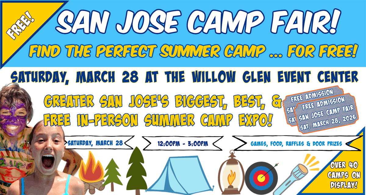San Jose Camp Fair at the Willow Glen Event Center