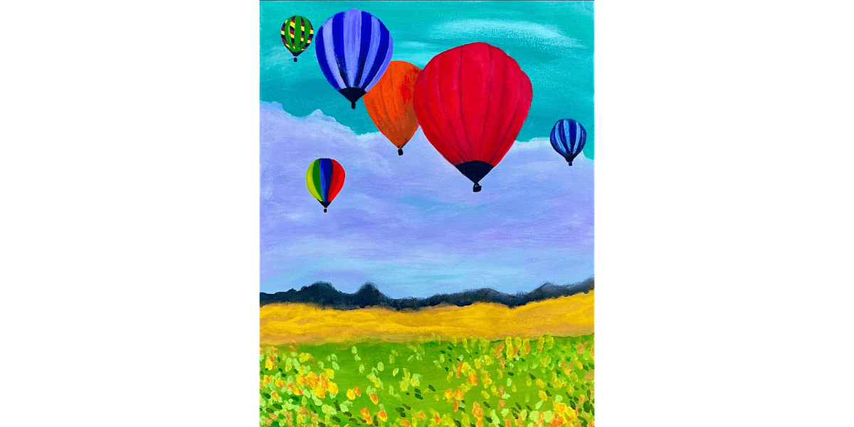 Hot Air Balloons - Paint and Sip in Indianapolis | Classpop!\u2122