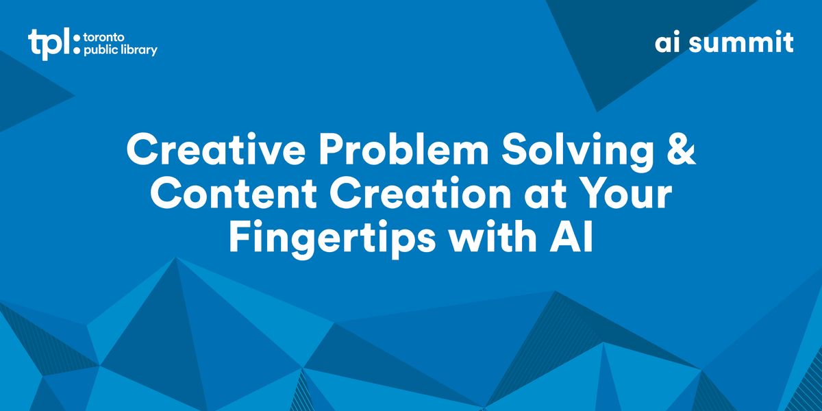 Creative Problem Solving & Content Creation at Your Fingertips with AI