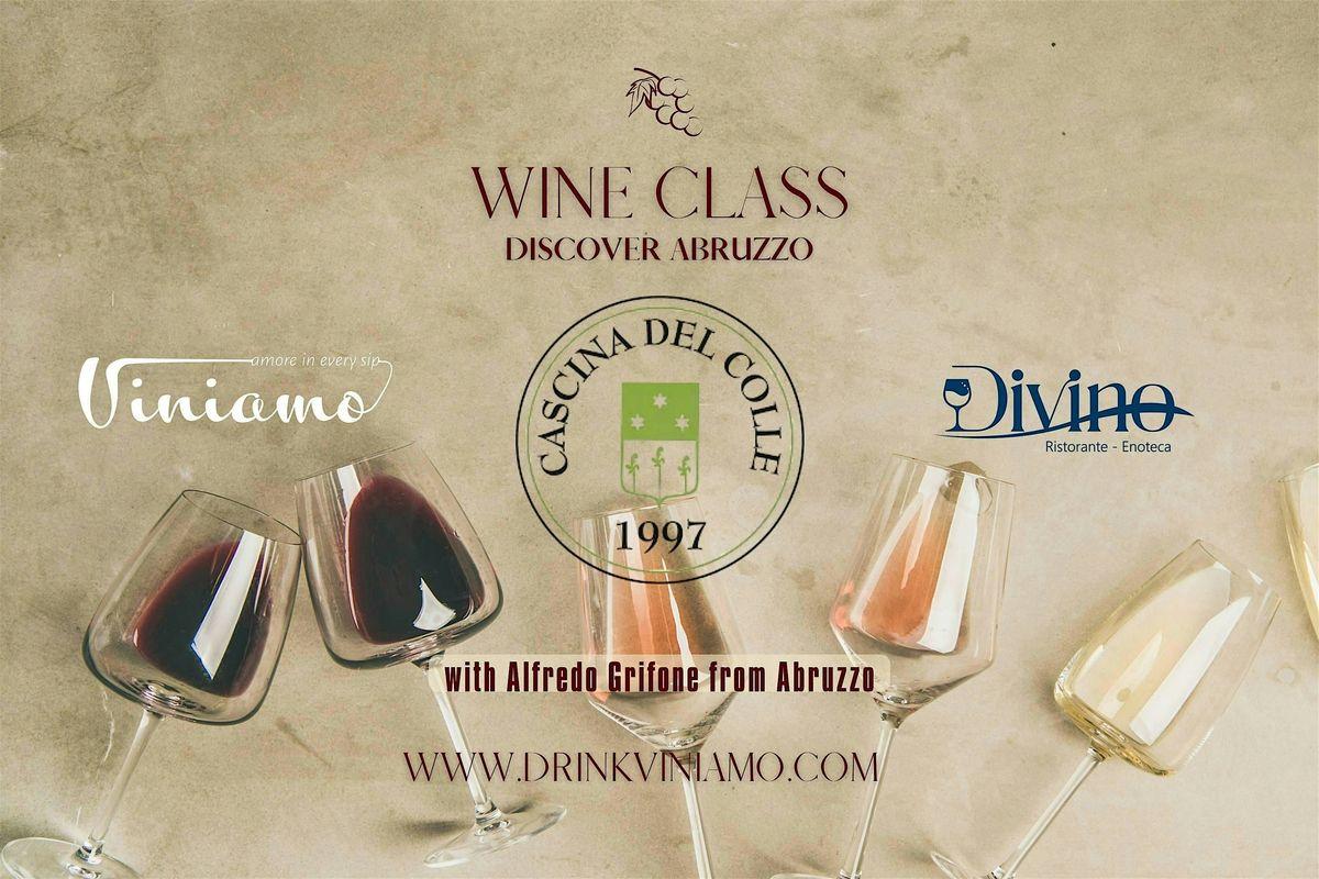 Abruzzo Wine Class with Cascina del Colle wine producer