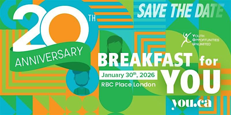 20th Annual Breakfast for YOU