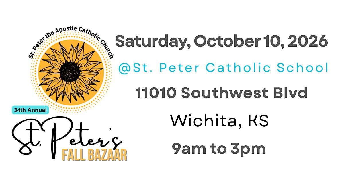 St. Peter Fall Bazaar 2026