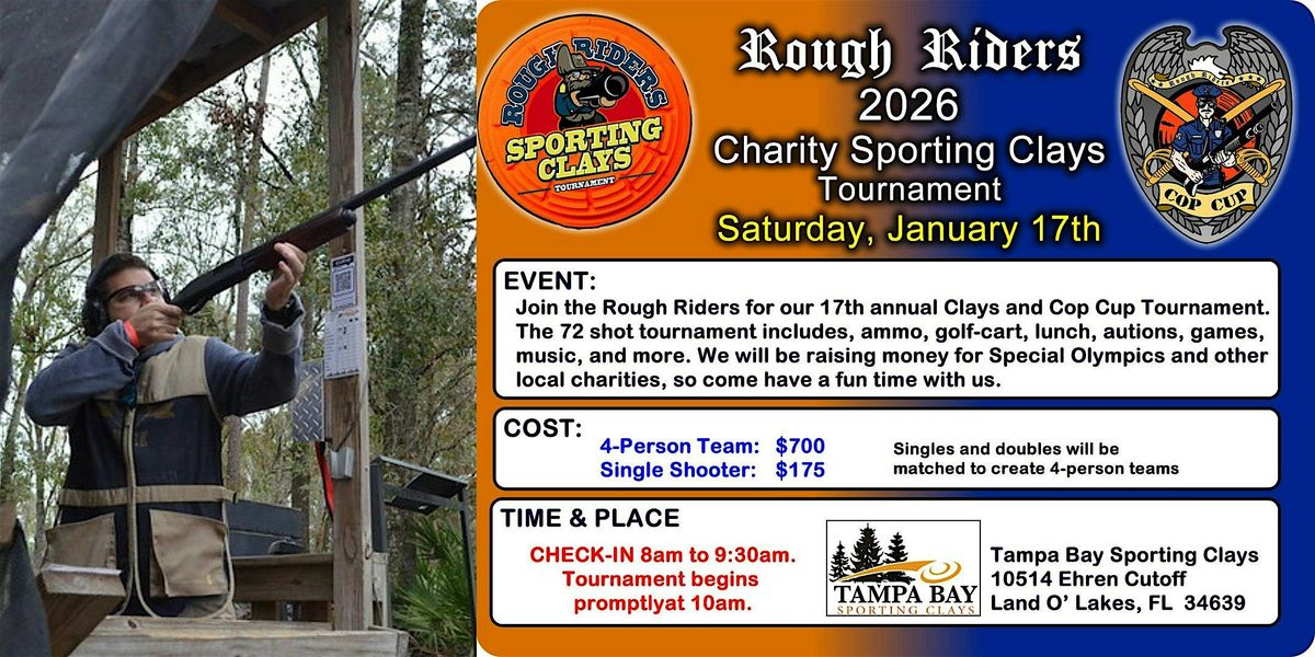 Rough Riders 2026 Sporting Clays Tournament