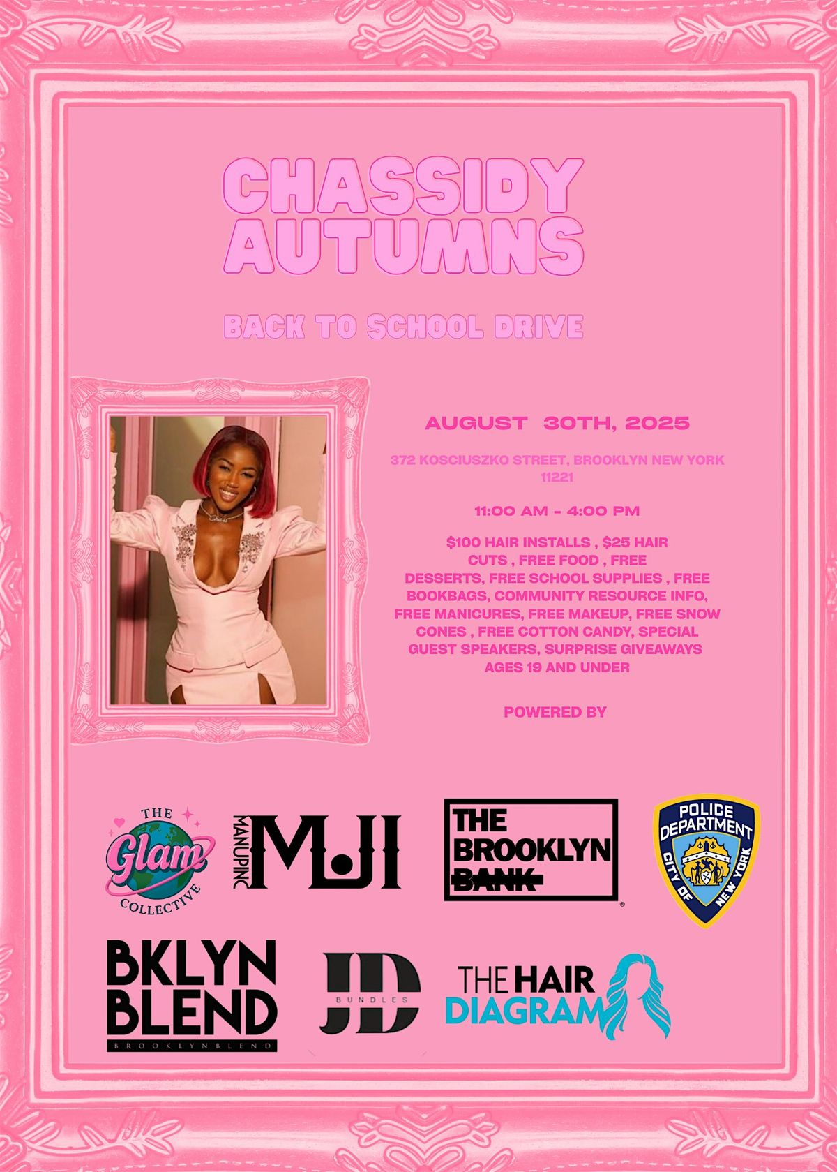 Chassidy Autumns Annual Back to School GiveAway