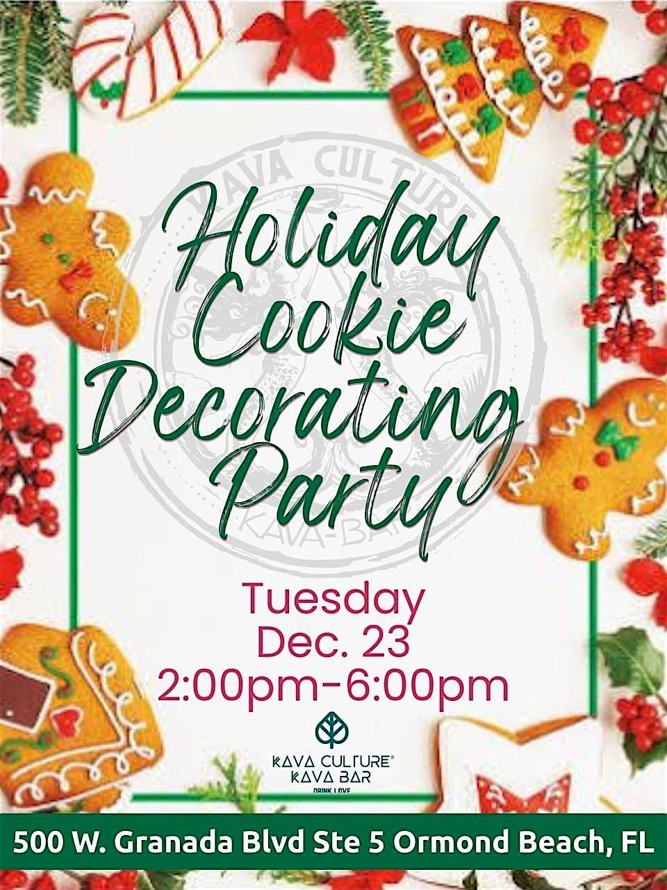 Holiday Cookie Decorating Party