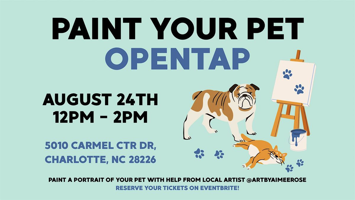 Paint Your Pet at OpenTap