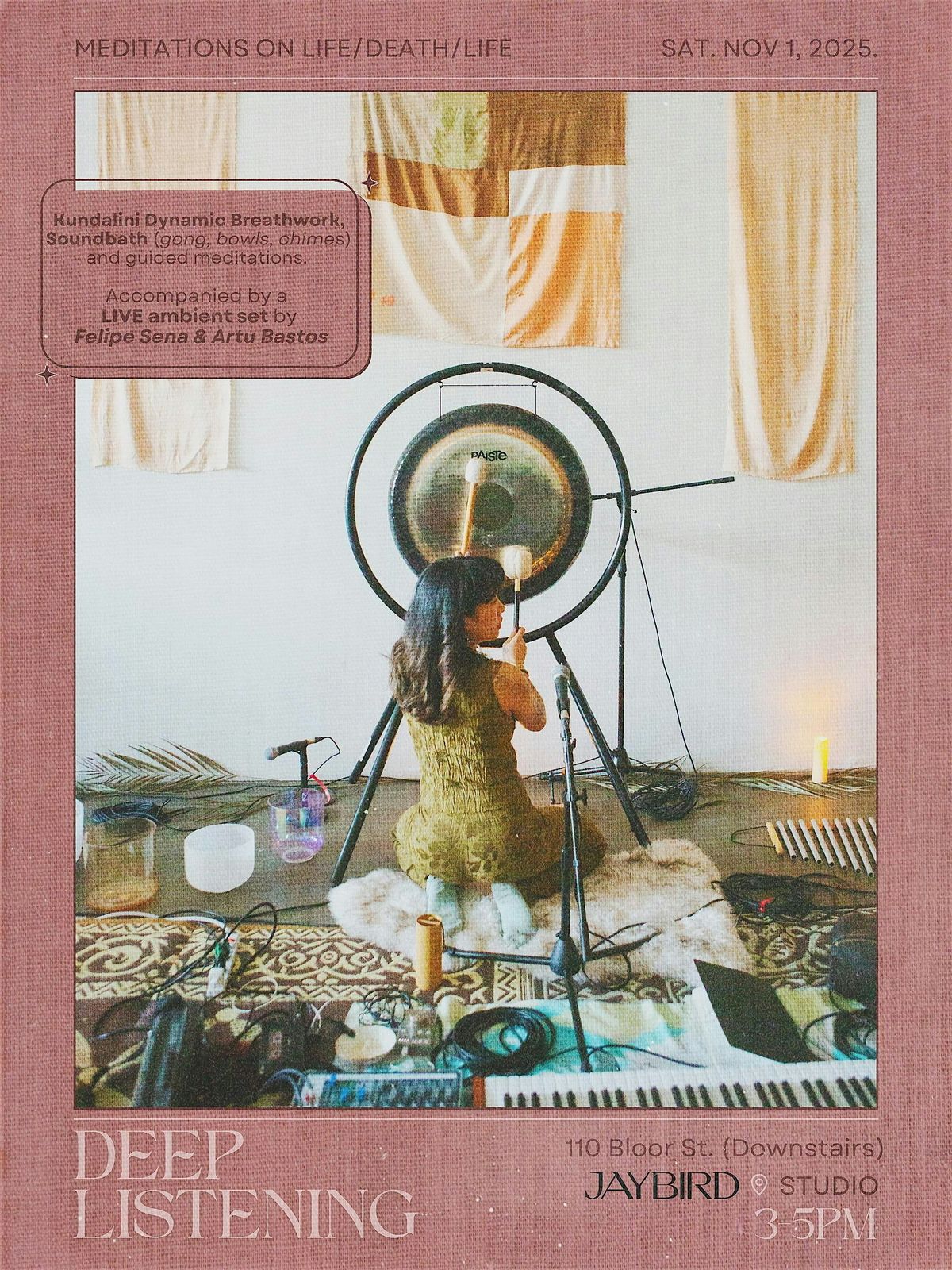 DEEPLISTENING: Meditations & Soundscapes on LIFE\/DEATH\/LIFE