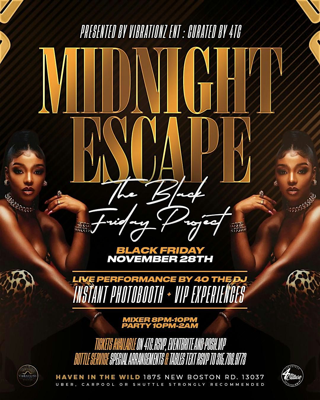 Midnight Escape : The Black Friday Project