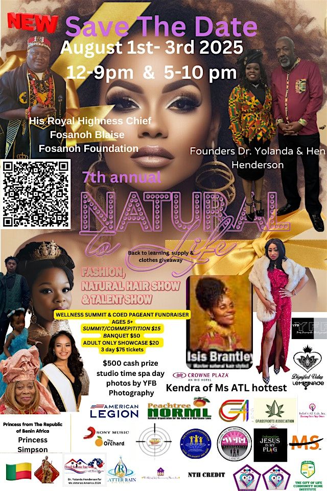 "Natural to life"Coed Pageant and wellness school supply