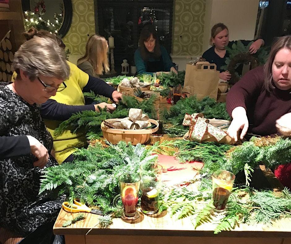 Christmas Wreath Workshop  at the Duke of Wellington, Durham