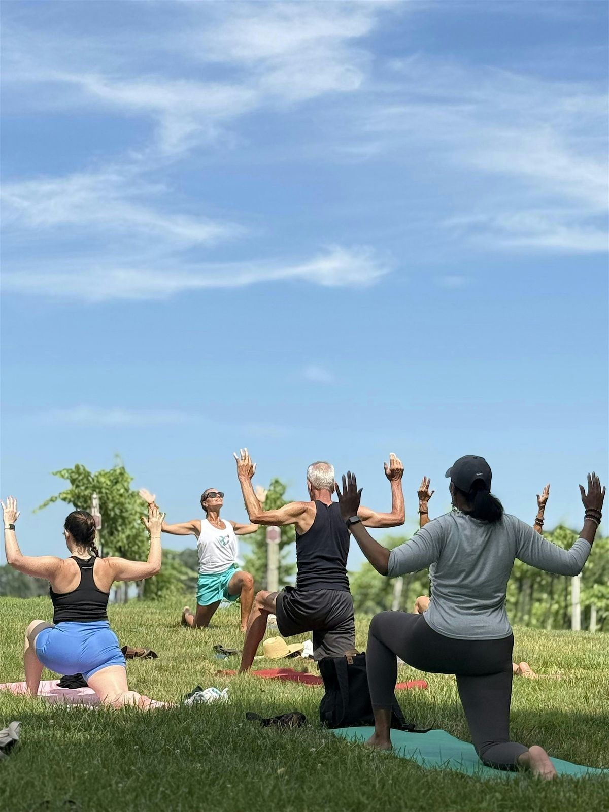 Yoga in the Vineyard