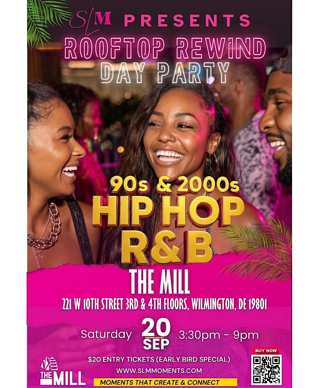 ROOFTOP DAY PARTY 90s & 2000s Hip Hop & R&B