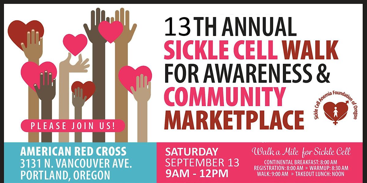 2025 Sickle Cell Walk for Awareness & Community Marketplace