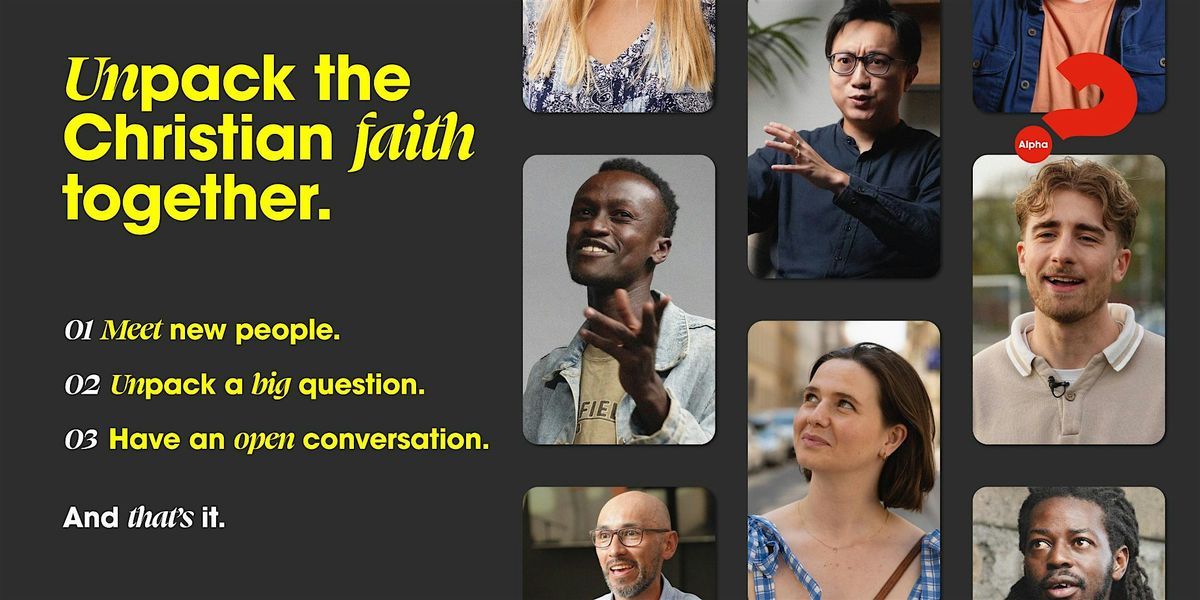 Try Alpha: Manchester City Centre