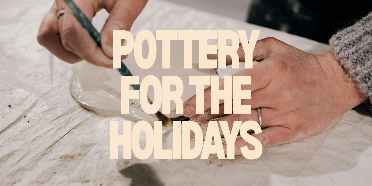 Holiday Tree Pottery Workshop