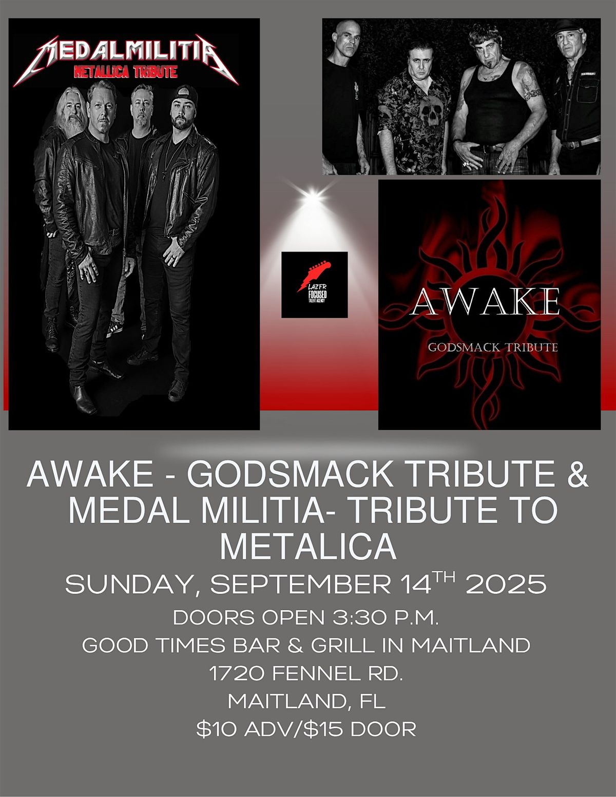 Tribute to Metallica and Godsmack - Medal Militia and Awake