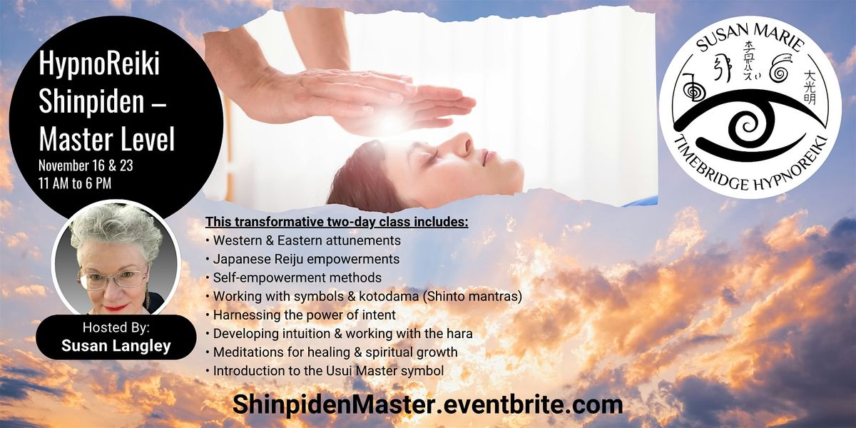 HypnoReiki Shinpiden \u2013 Master Level - 2-Day Workshop