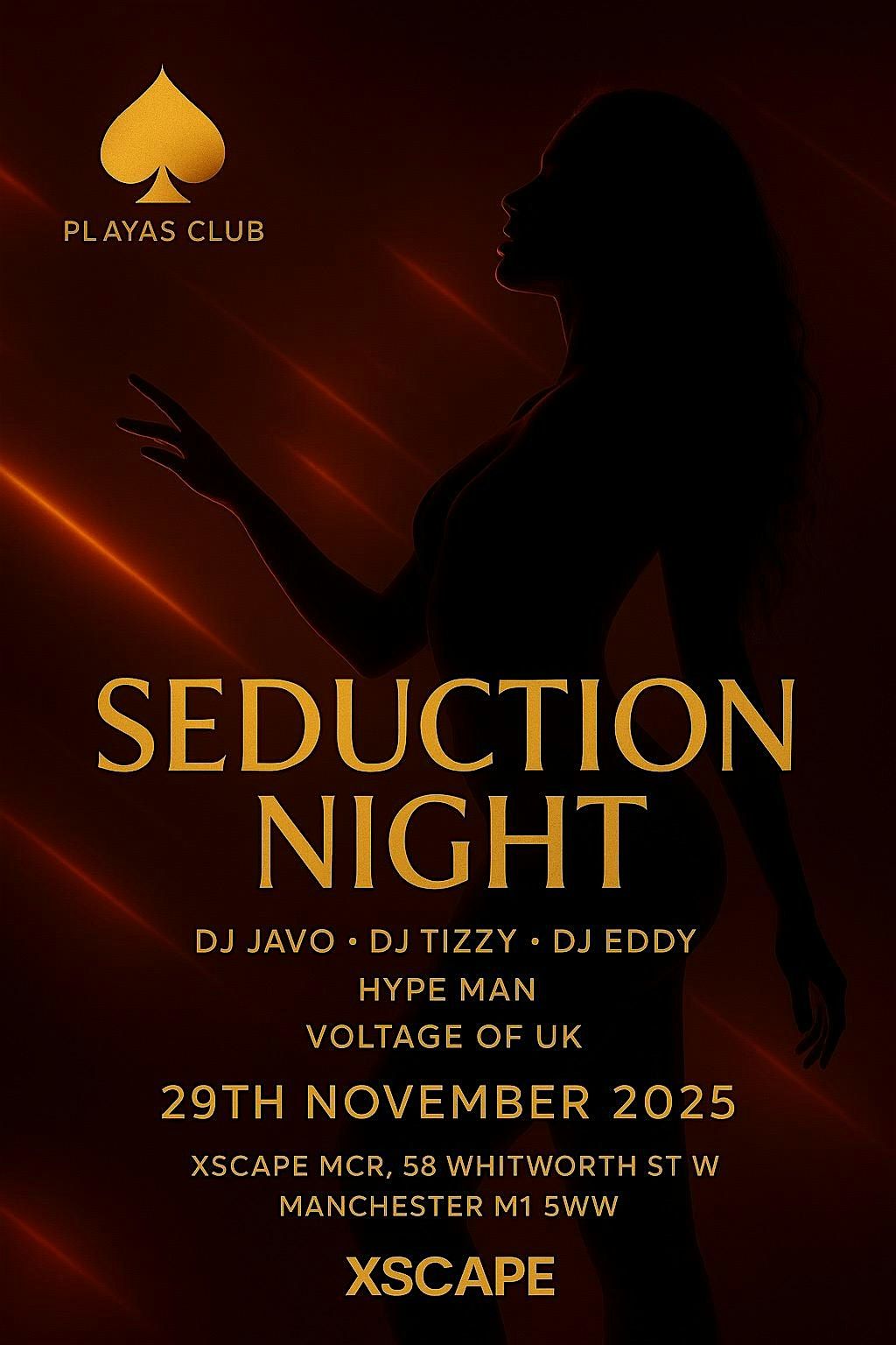 SEDUCTION NIGHT - Afrobeats\/HipHop\/Amapiano\/DanceHall
