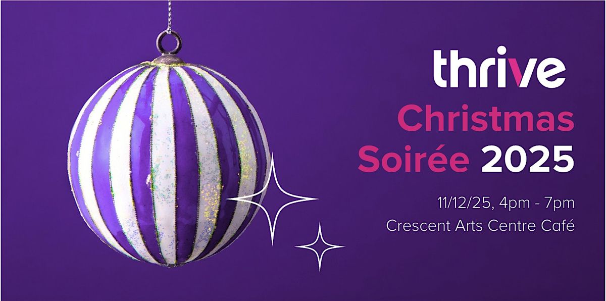 Thrive's Christmas Soir\u00e9e