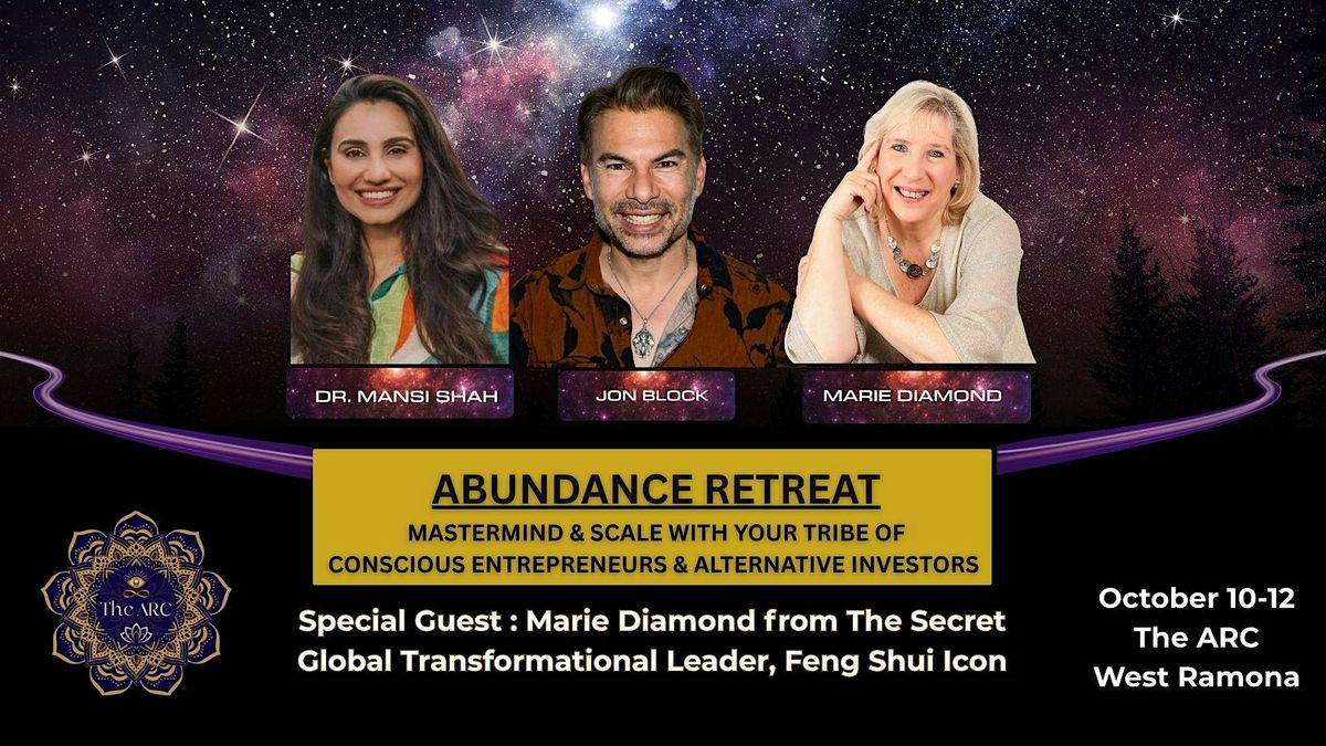 Breakfast & Lunch with Marie Diamond (From Movie The Secret) at The ARC