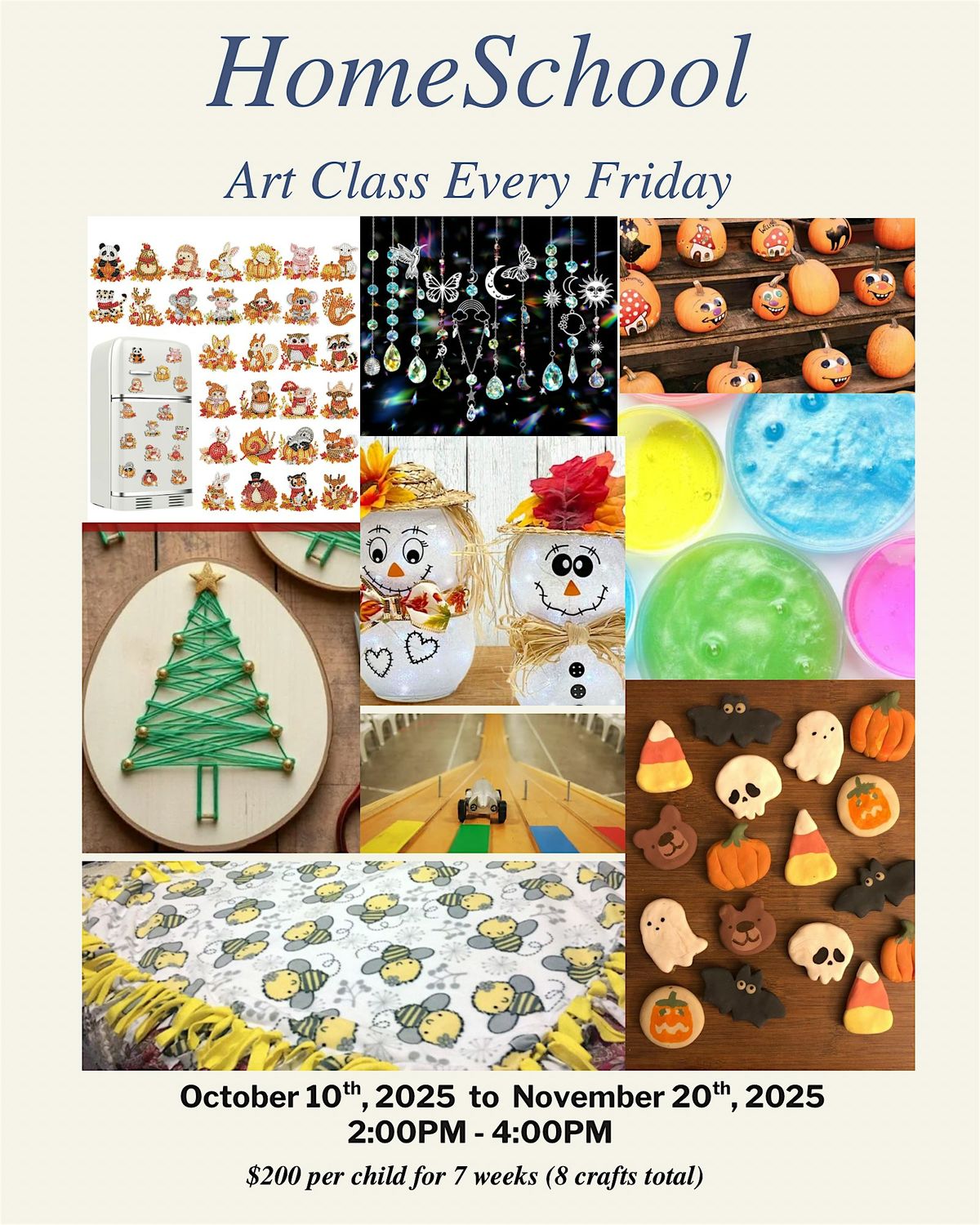 Homeschool Arts and Crafts Workshop