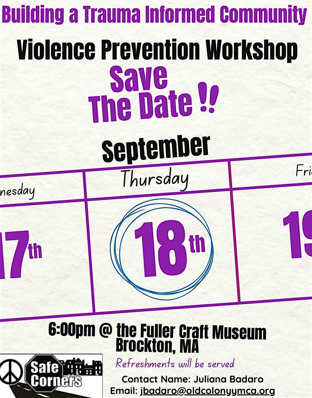 Building a Trauma Informed Community Workshop