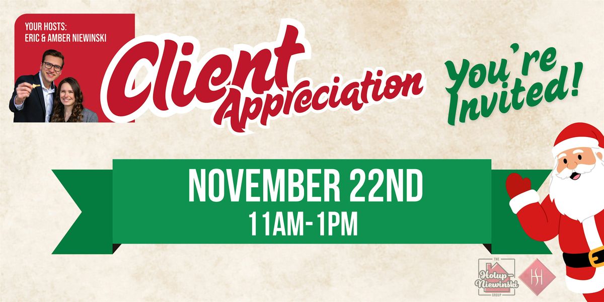 Client Appreciation!