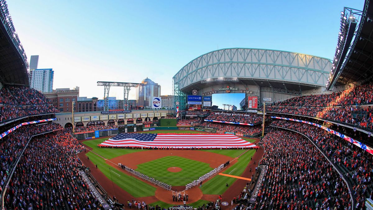 Parking Houston Astros at Detroit Tigers