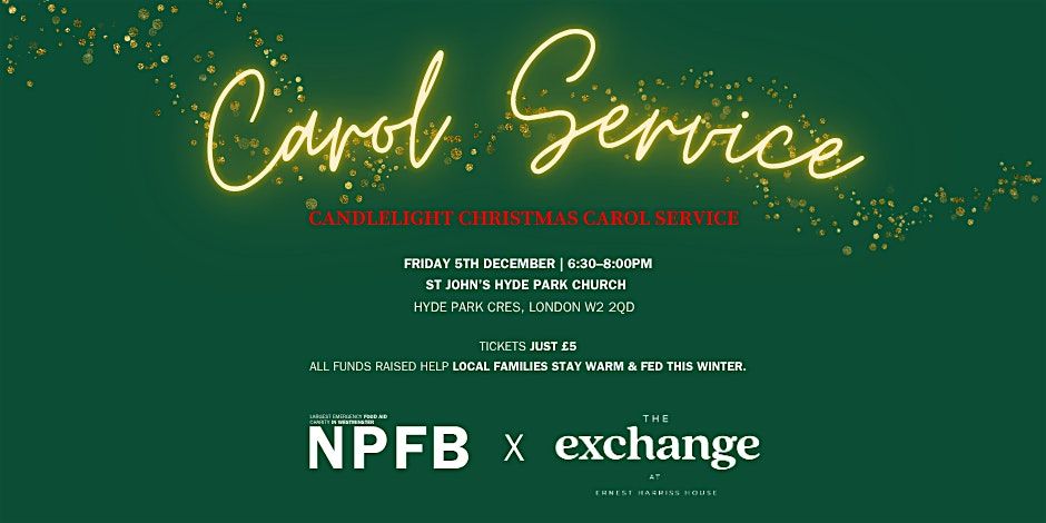 NPFB x The Exchange Candlelight Christmas Carol Service
