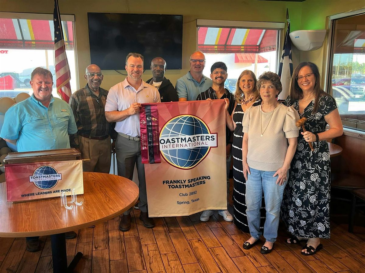 Weekly Frankly Speaking Toastmasters Meeting