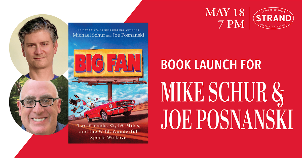 SOLD OUT - Mike Schur & Joe Posnanski + Seth Meyers: Big Fan