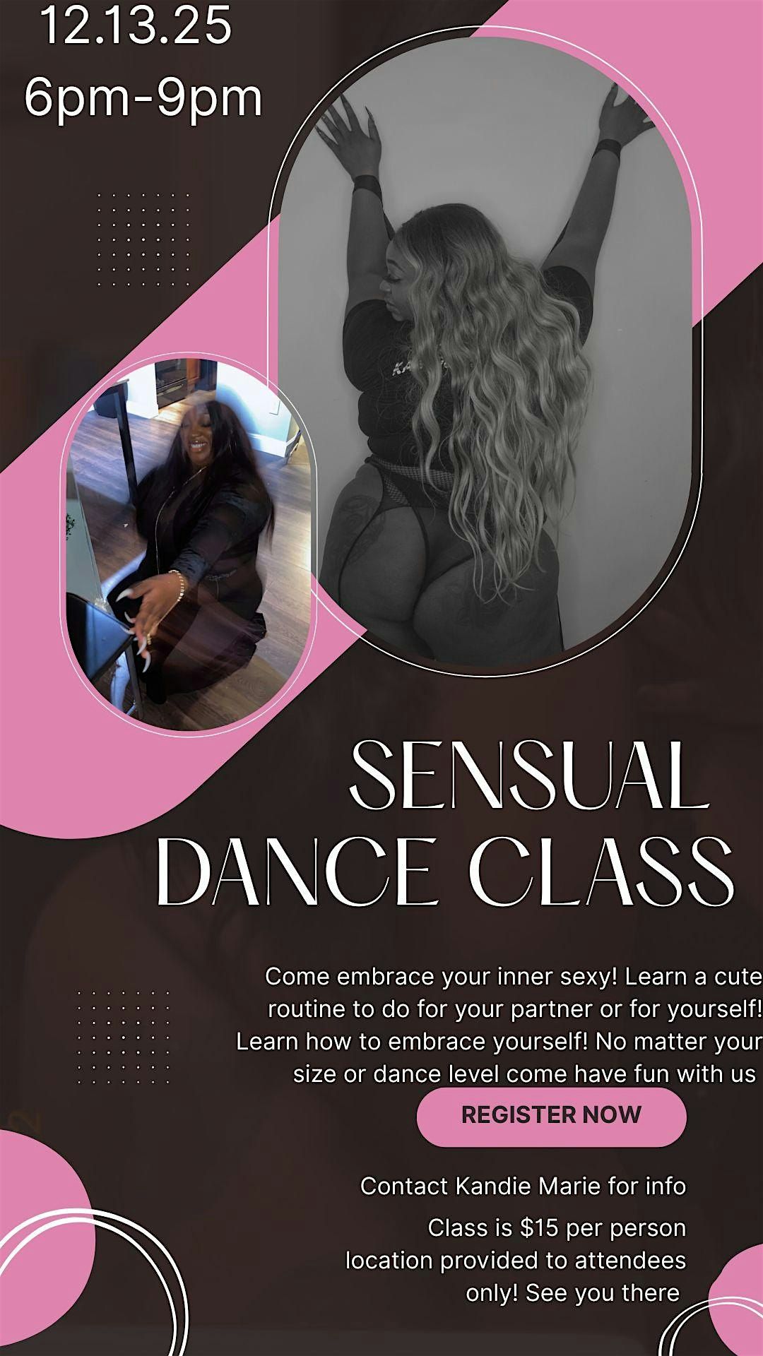 Sensual dance class