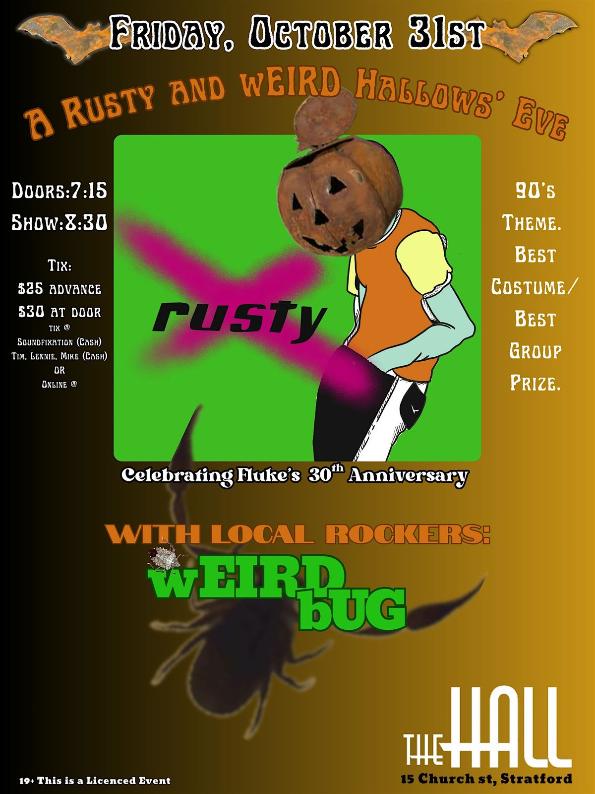 A Rusty and wEIRD Hallows' Eve - Rusty with wEIRD bUG