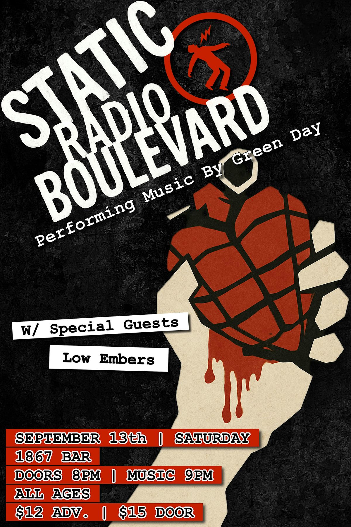 Static Radio Boulevard: A Tribute to Green Day w\/ Low Embers
