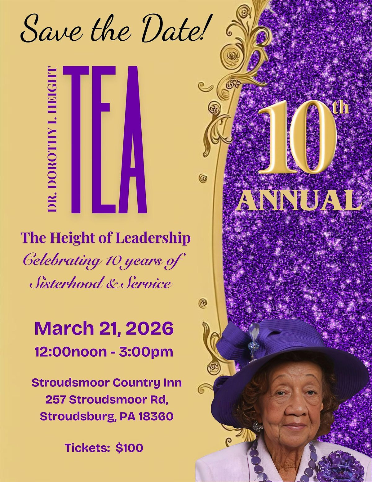 Dorothy I. Height 10th Annual Tea