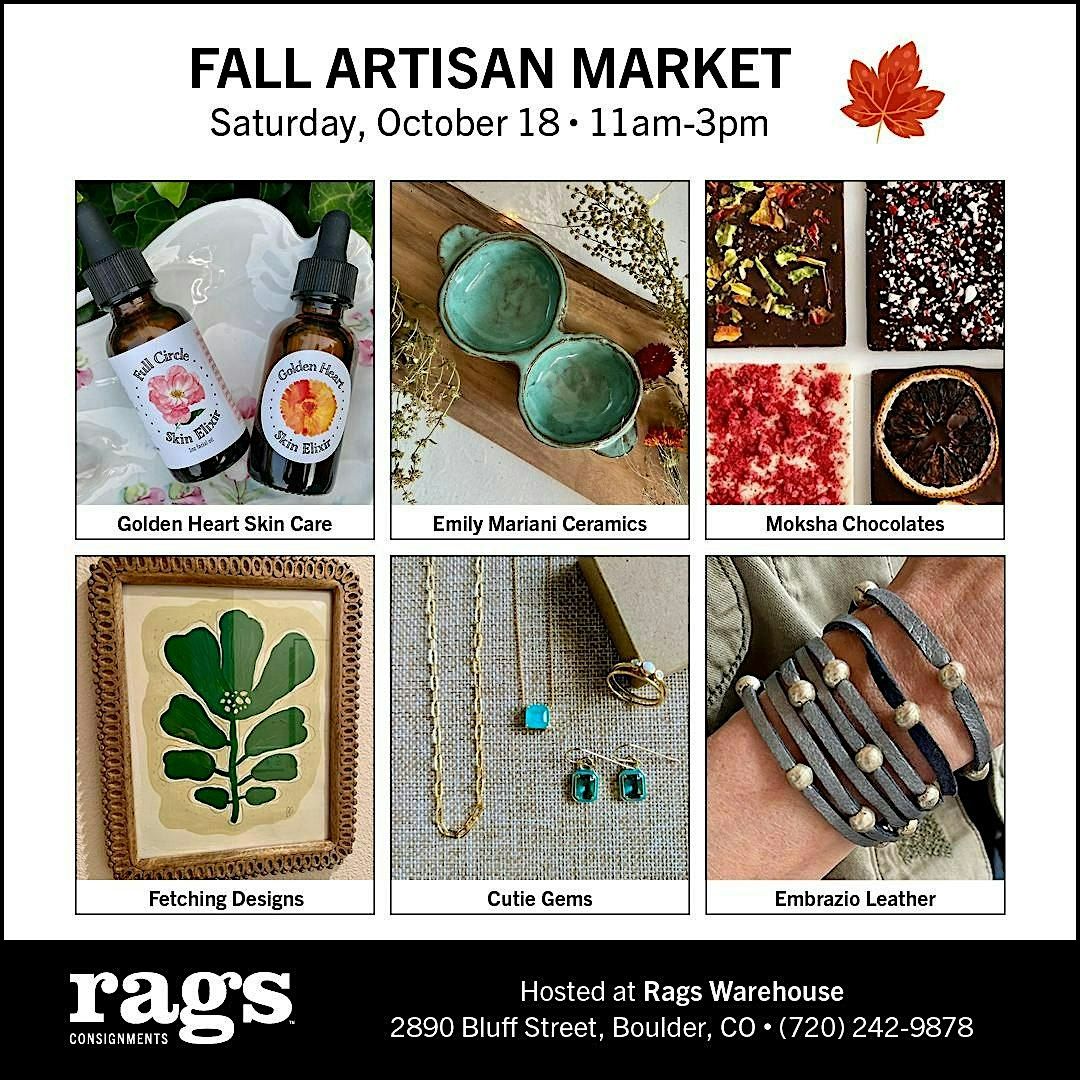 Rags Warehouse Fall Artisan Market